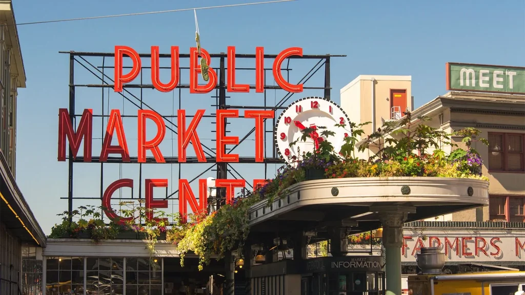 Pike Place - Vé máy bay Philippine Airlines đi Seattle