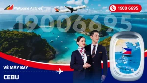 Vé máy bay Philippine Airlines đi Cebu