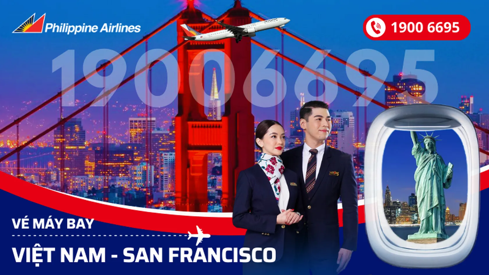Vé máy bay Philippine Airlines đi San Francisco